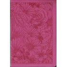 NLT Large Print Premium Value Thinline In Garden Pink Leatherlike